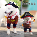 Großhandel Pirate Captain Tclothing Dogs Cat Cosplay -Kostüm